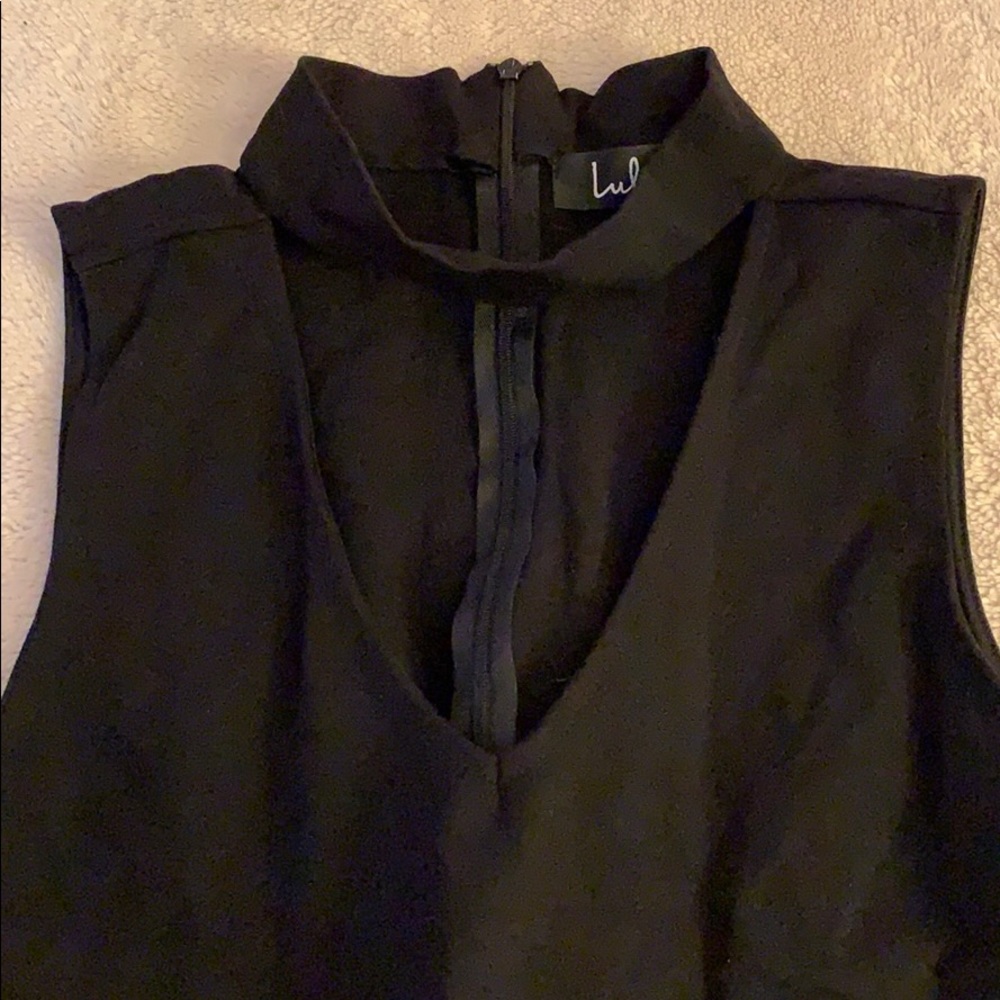 Lulu’s Black Bodysuit